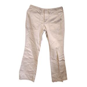 Lee Dungarees Khaki‎ wide leg mid rise pants